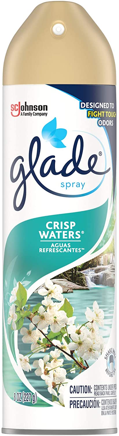 Glade Aerosol Spray Air Freshener, Crisp Waters 8oz - $0.99 - FS w/ Prime