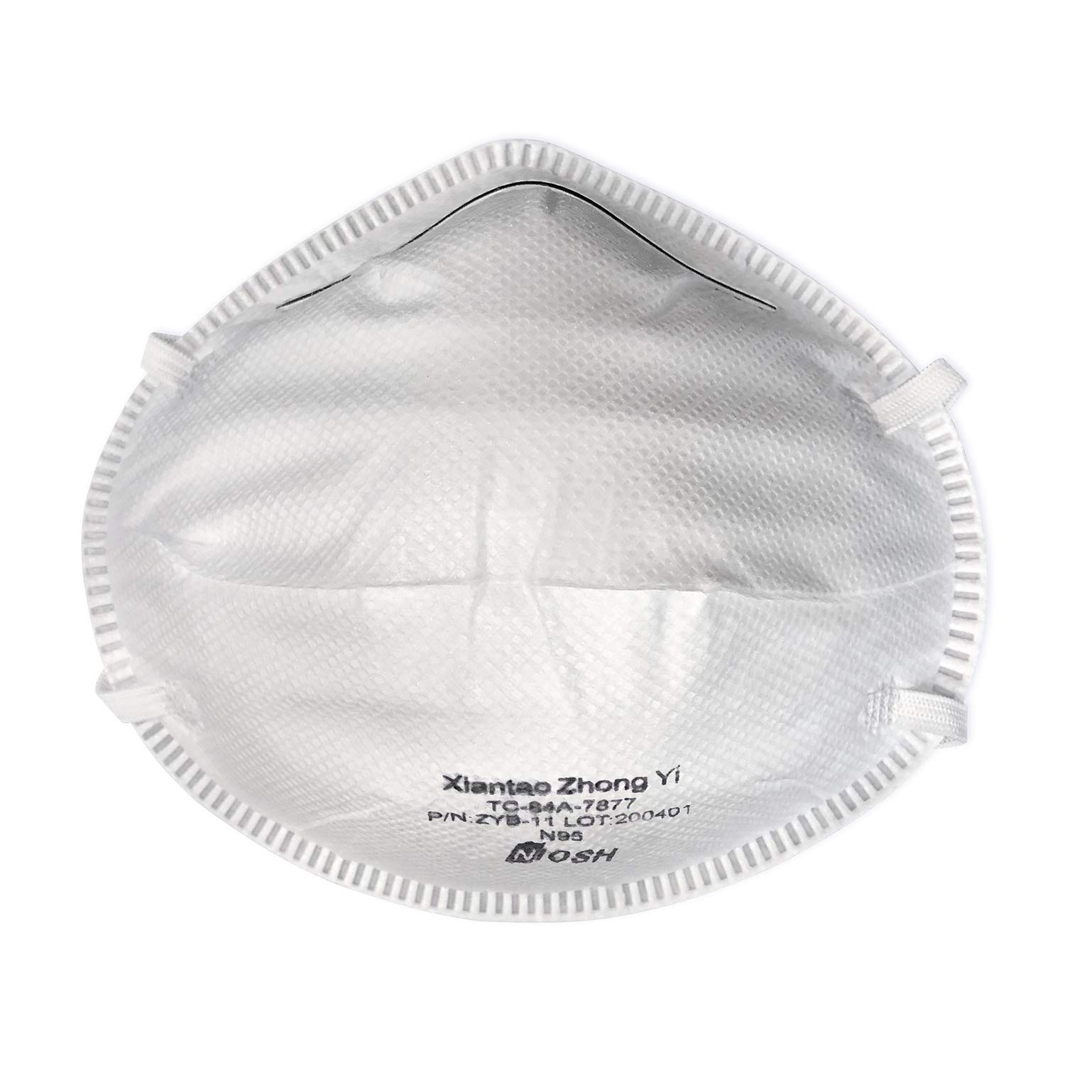 ZY ZYB-II - N95 respirator - 20 Pack - NIOSH Certified - $51 + Free Shipping (Sold by Amazon)