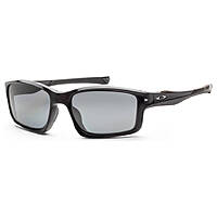 Oakley Chainlink Men's Rectangular Polarized Sunglasses (Black)