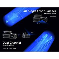 Pelsee P1 4K Front and Rear WiFi Dash Cam $45.50 + Free S/H