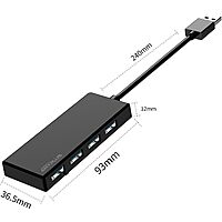(Prime) Anyplus 4-Port USB 3.0 Hub $4.90 @ Amazon