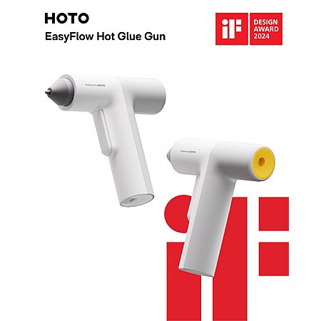 Hoto Cordless Glue Gun w/ 40 Glue Sticks $22 + Free Shipping