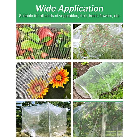 4x10ft Garden Netting $3.80 @ Amazon (others sizes on sale too)