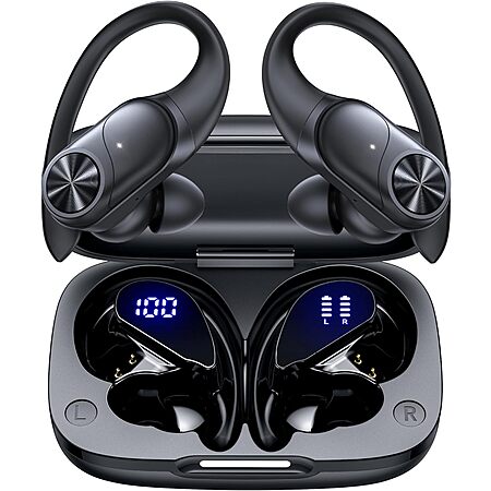 PocBuds Wireless Bluetooth Earphones w/ Up to 80hr Battery & IPX7 Waterproof $8 + Free S/H