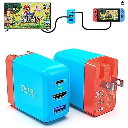 36W Mirabox Portable TV Dock Charger for Nintendo Switch from $16 & More + Free S/H
