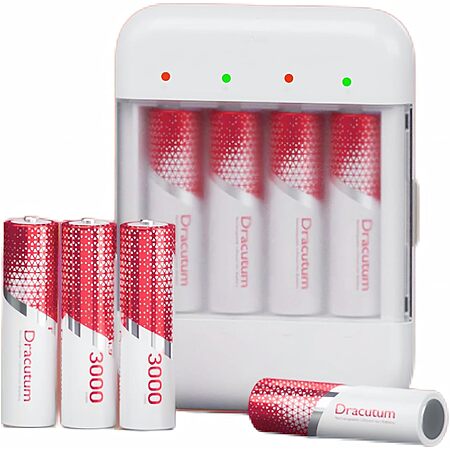 Save on Dracutum Rechargeable Batteries!