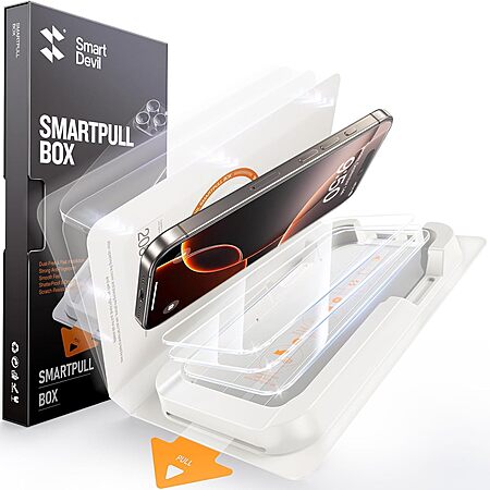 3-Pack SMARTDEVIL 9H Tempered Glass Screen Protector For iPhones 13 to 16 $4.75 