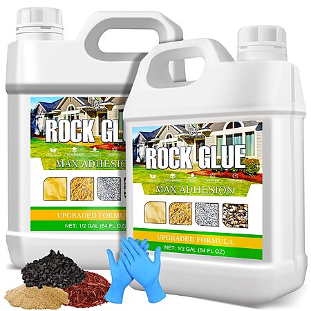 1-Gallon Mulch Glue / Rock Glue for Landscaping $30.50 + Free S/H w/ S&S