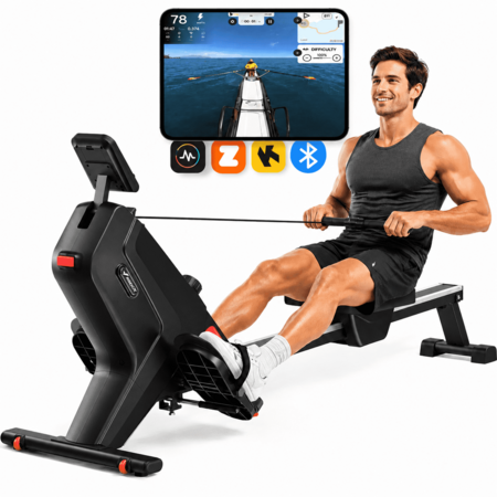 MERACH Magnetic Rowing Machine w/ 16 Resistance Levels $124 + Free S/H ...