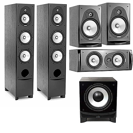 Energy Speakers: 2x CF-70 Floors + CC-10 Center + CB-20 Bookshelves C10 Sub $599 + Free S/H