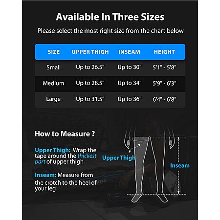 Fit King Cordless Rechargeable 5-Zone Leg Massager Recovery System $145 + Free S/H