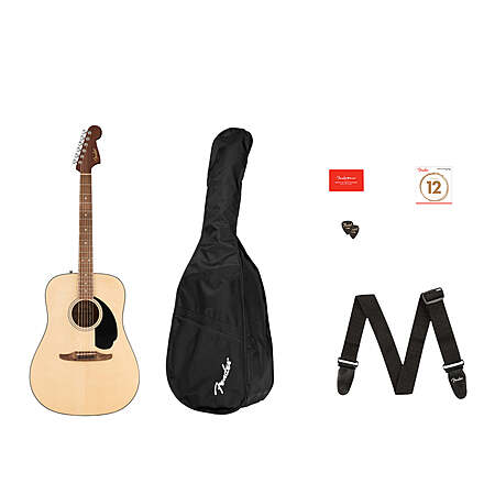 Fender California Standard Redondo Acoustic Guitar Pack (Natural) $154 + Free S&H