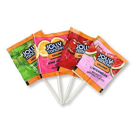4lbs Jolly Rancher Flat Lollipops (assorted flavors/bulk packaging) $20 ...