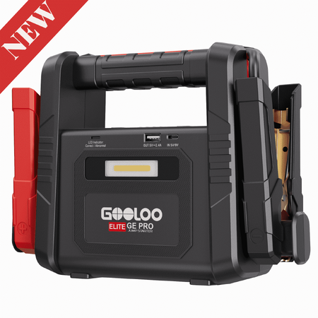 24000mAh GOOLOO GE PRO 6250A Jump Starter with Built-in Clamps & Handle $66 + Free S/H