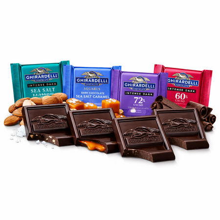 5lbs Ghirardelli Assorted Dark Chocolate Squares $35