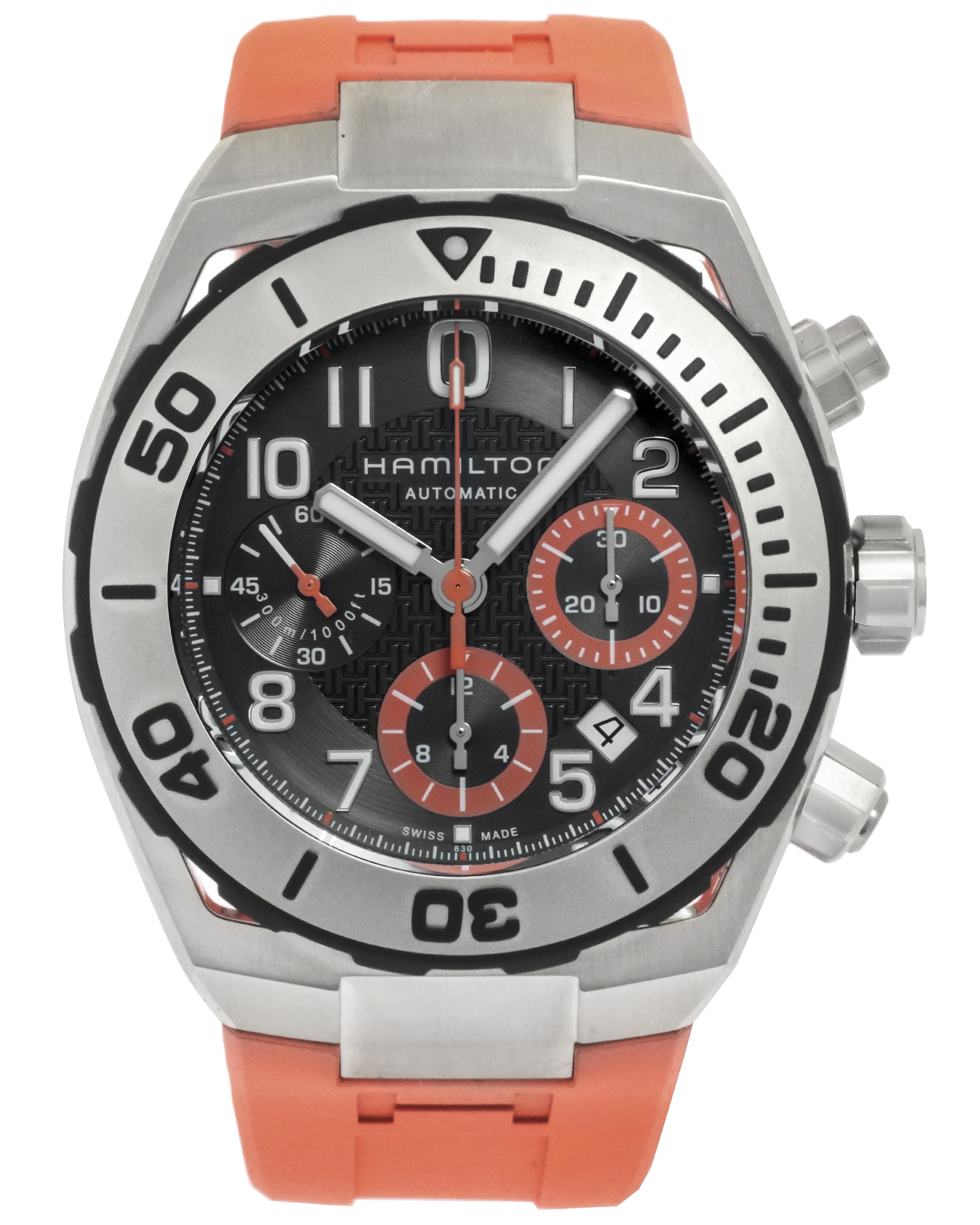 Hamilton Khaki Navy Automatic Chronograph Watch $595 + free s/h