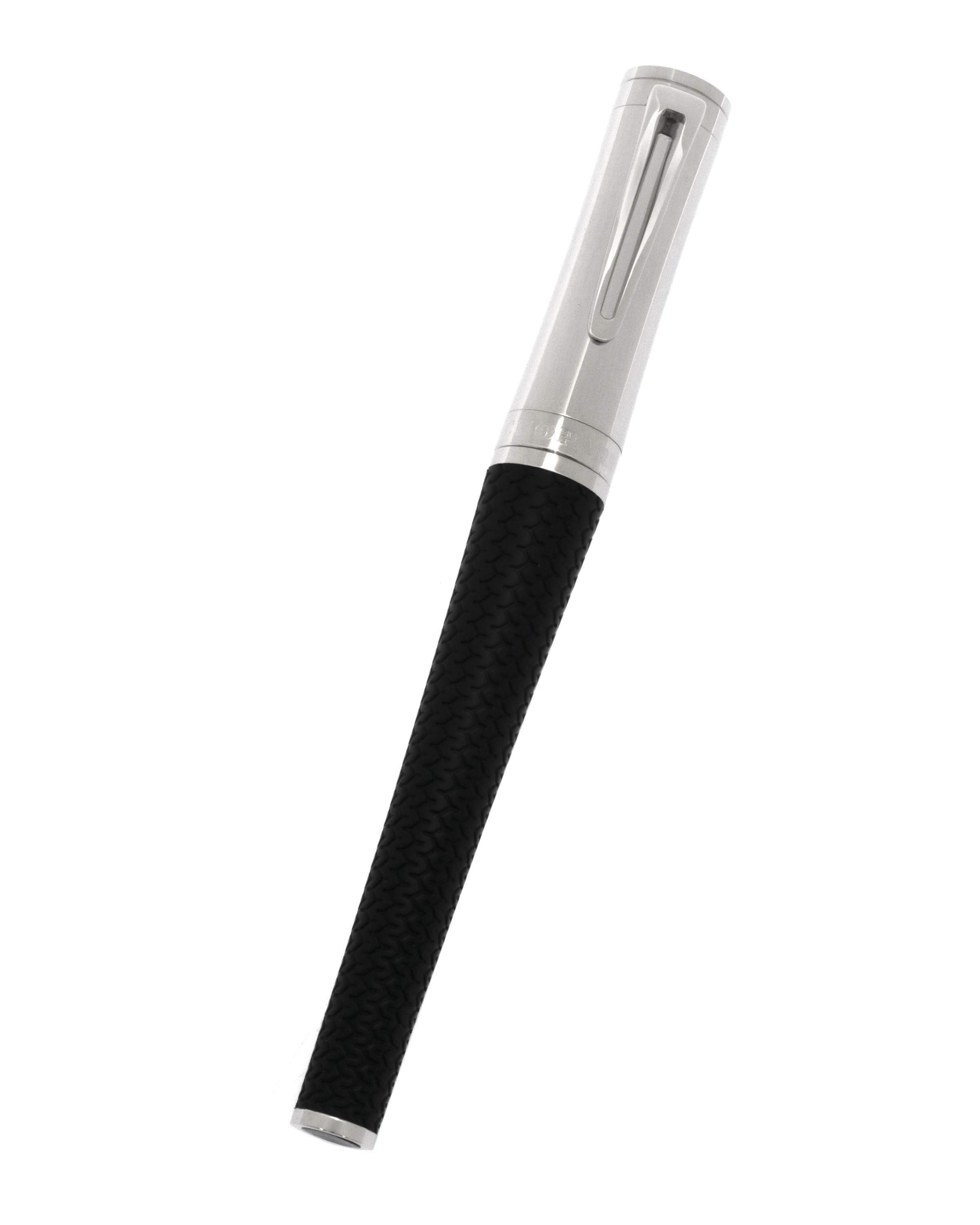 Chopard "Racing" Palladium & Black Rubber Rollerball Pen $159 + free s/h