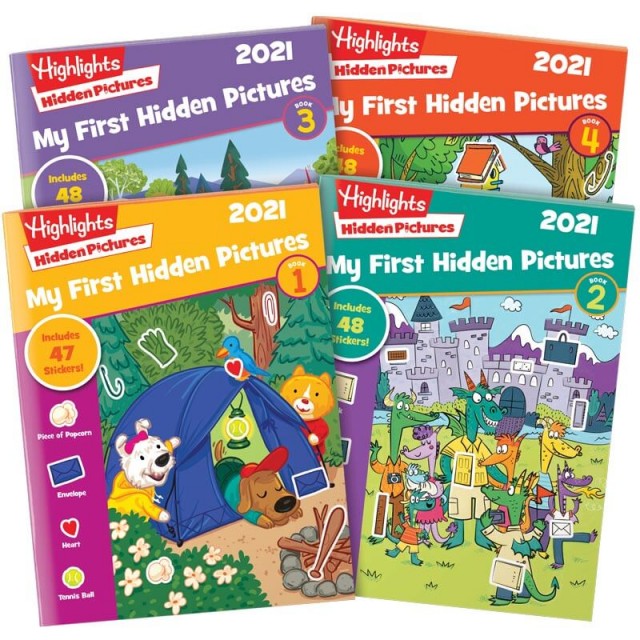 Highlights 2021 Puzzles 4-Book Set $16.25 each + free s/h