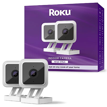 2-Pack Roku Cameras for $14.99!