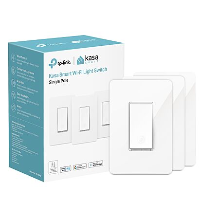 Prime Card Holders - Kasa Smart Light Switch, Single Pole, Need Neutral Wire, HS200P3 - WIFI 3 pack - $24.74 ACB