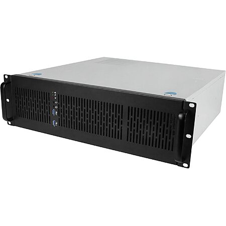 Rosewill 3U Server Chassis Rackmount Case 6 x 3.5 Bays E-ATX Compatible 2 x 80mm Fans 2 x USB 3.0 RSV-Z3200U