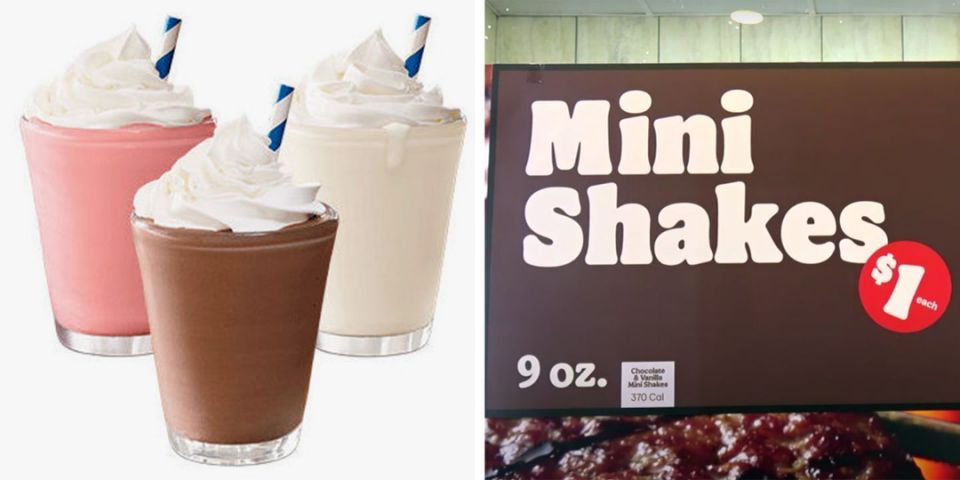 Burger King :New! $1 Mini Shakes