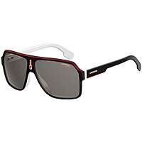 Carrera Men's Sunglasses - Black White Plastic Navigator Shape Frame | 1001/S 080S/M9 $31.20 with code HD393