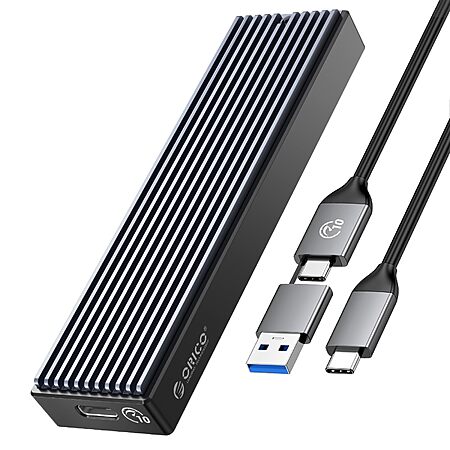 ORICO USB 3.1 10Gbps to M.2 NVMe SSD Enclosure $10.50