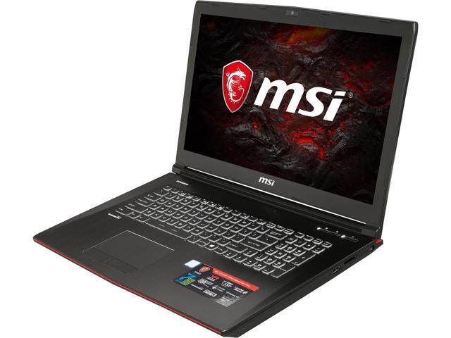 MSI Gaming Laptop: 17.3" 120 Hz FHD GTX 1070 8 GB VRAM i7-7700HQ 16 GB Memory 128 GB NVMe SSD 1 TB HDD $1199 AR