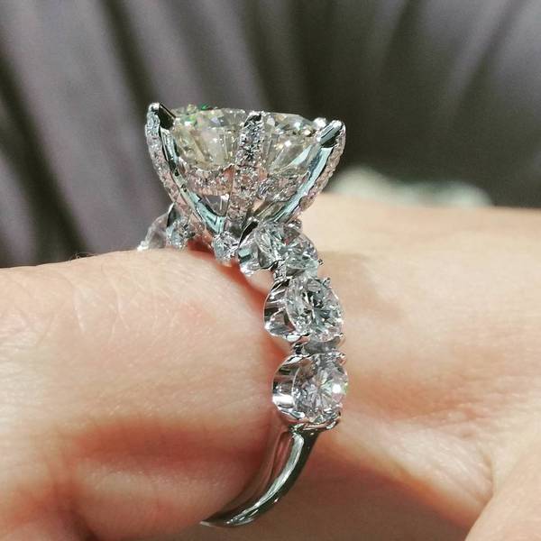 5 Ct Sapphire Round Cut Charming Engagement Ring $65 @CNVPK