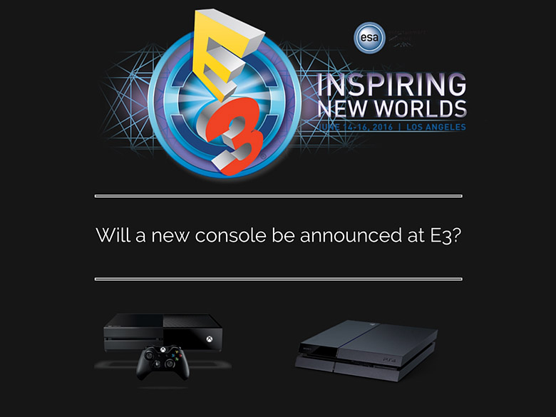 new xbox one, new ps4, e3 2016