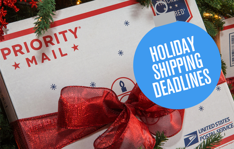 2016 holiday shipping deadlines to guarantee christmas mail carrier christmas cards