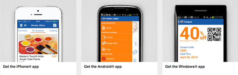 download the hobby lobby app download the hobby lobby app