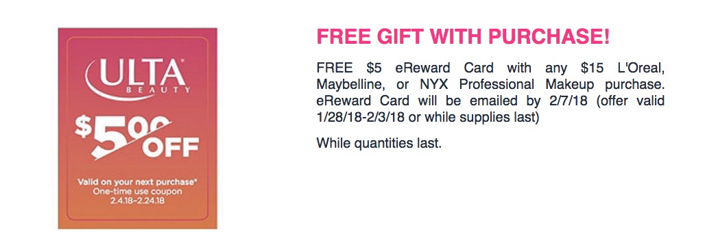 Discount code for ulta Today's top Ulta coupon: Up to 50% Off Cyber Sale + Extra $5 Off Qualifying Orders $15+. Save with Ulta coupon codes and promos for December Always Save with RMN!