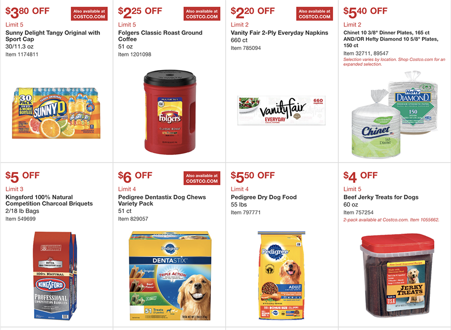 Costco March 2018 Coupon Book