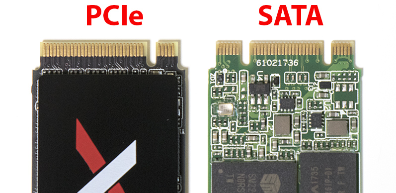 PCIe vs. SATA