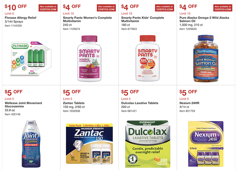 Costco April 2018 Coupon Book