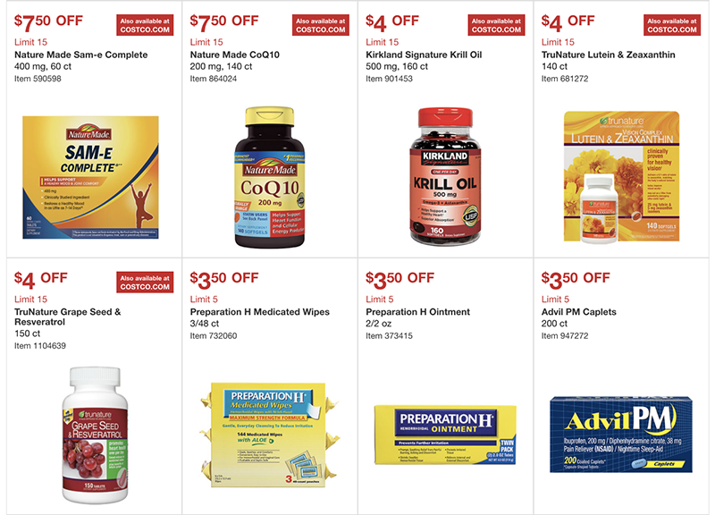 Costco April 2018 Coupon Book