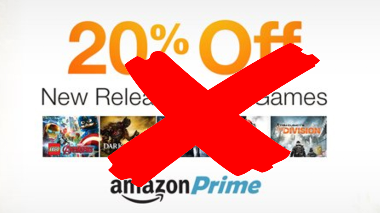 amazon prime video game discount