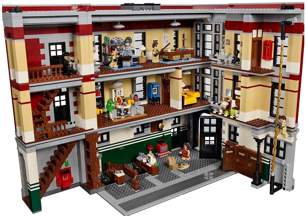 lego ghostbusters firehouse target