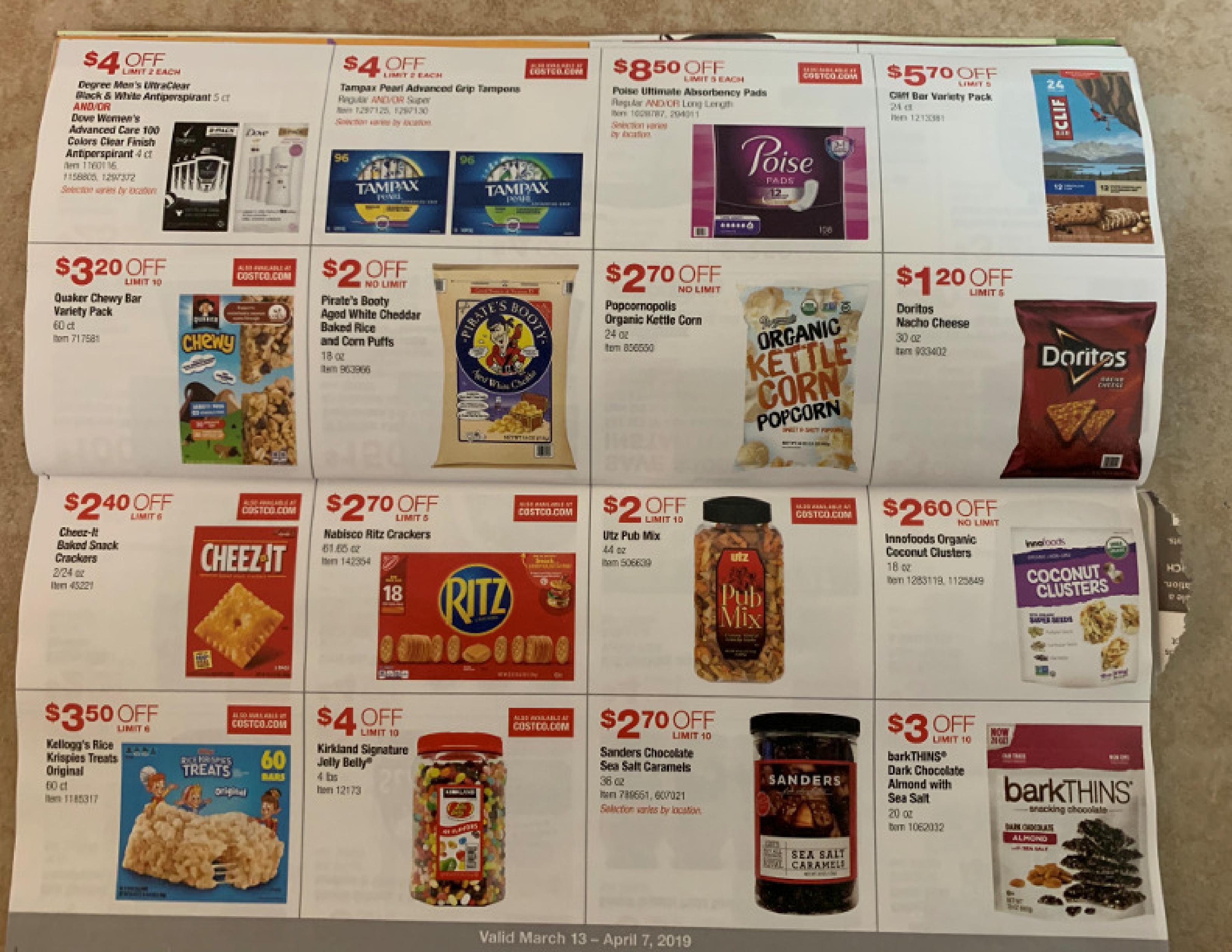 Costco March 2019 Coupon Book and Best Deals of the Month