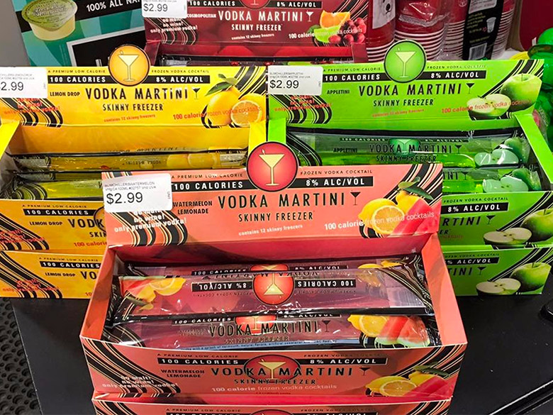 Skinny Freezer Pops skinny freezer pops