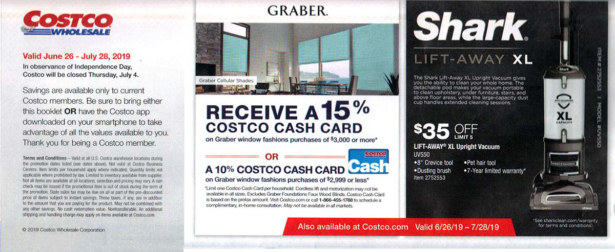 Costco June 2019 Coupon Book and Best Deals of the Month