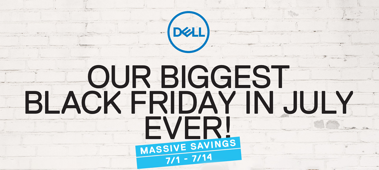 Dell's biggest Black Friday in July sale starts July 1st