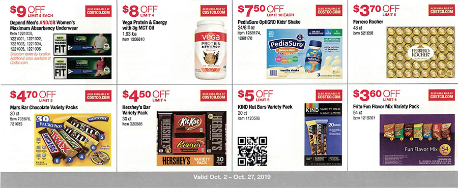 Costco October 2019 Coupon Book and Best Deals of the Month