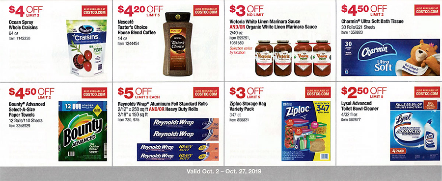 costco coupon catalog