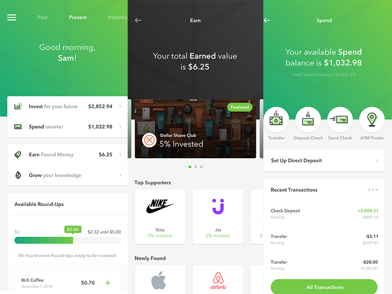 acorns app is among the best investing apps for people under 35