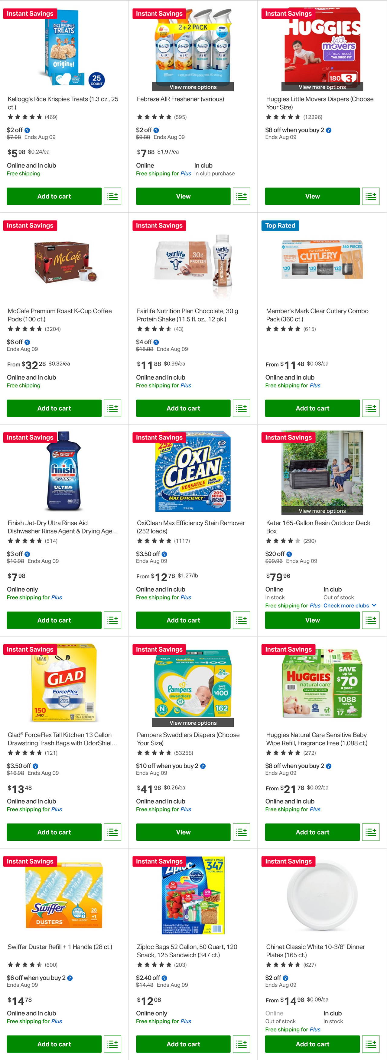 Sams Club Instant Savings Book July 2025 Alma Lyndel