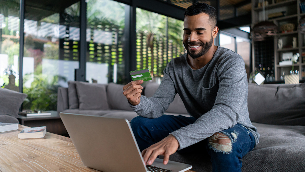 credit card laptop pay
