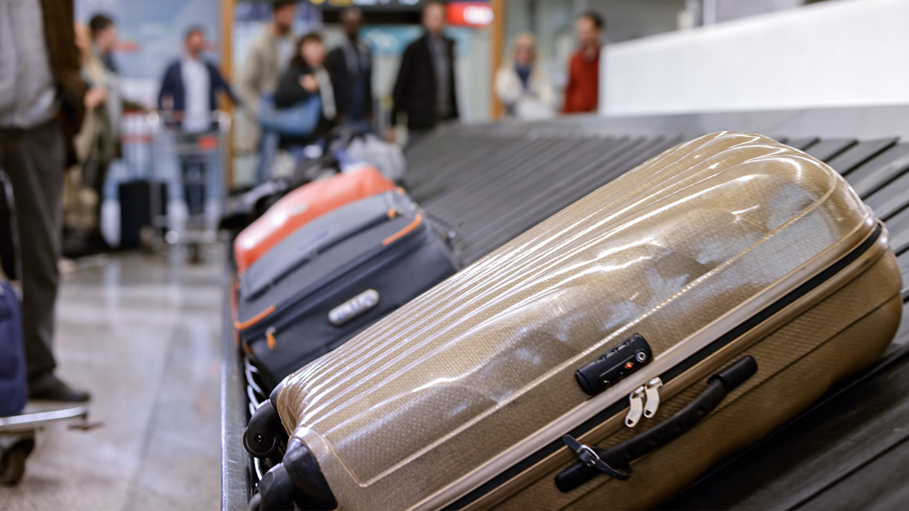 baggage claim at airport
